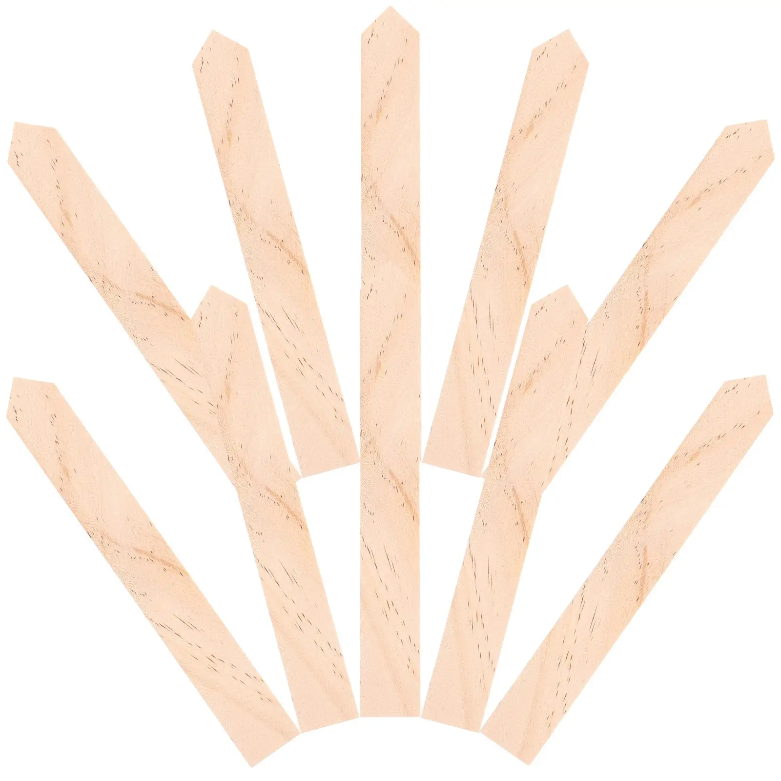 

20 Pcs Garden Card Wooden Plant Labels Blank Tags Succulents Stakes Flowerpot Ornaments Reusable Name Tabs For Bonsai Gardening