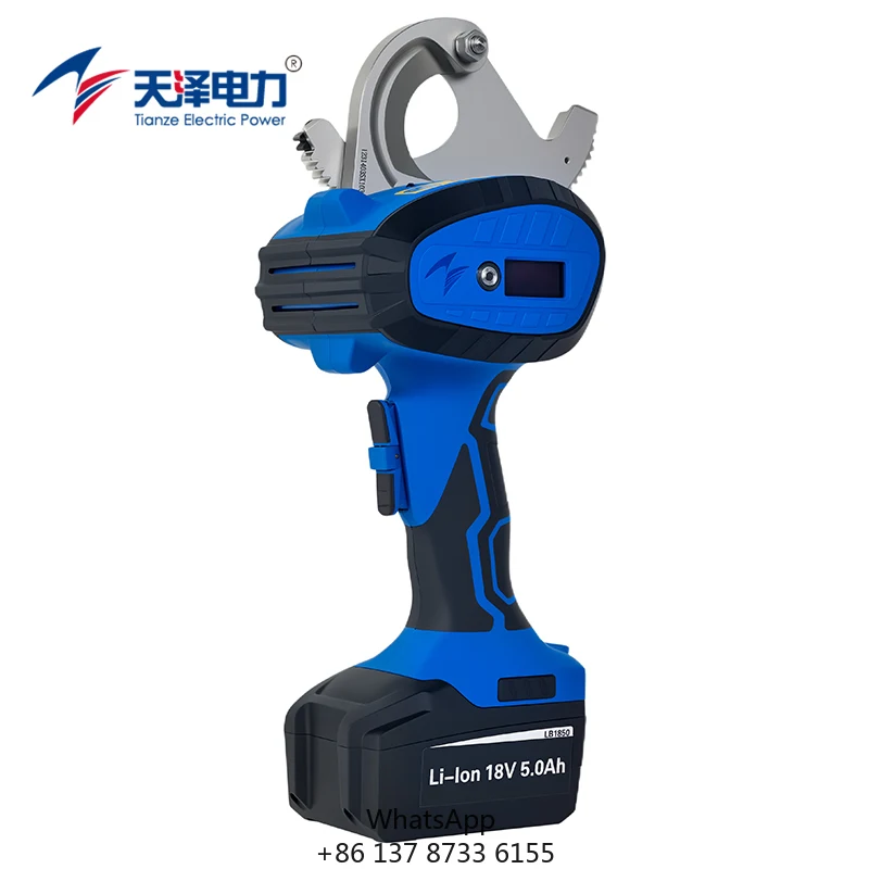 

NBMC-50 Battery Operated Ratchet Cable Cutter Hydraulic Tools For Stranded Copper Aluminium Conductor Cable Up To 50mm Dia
