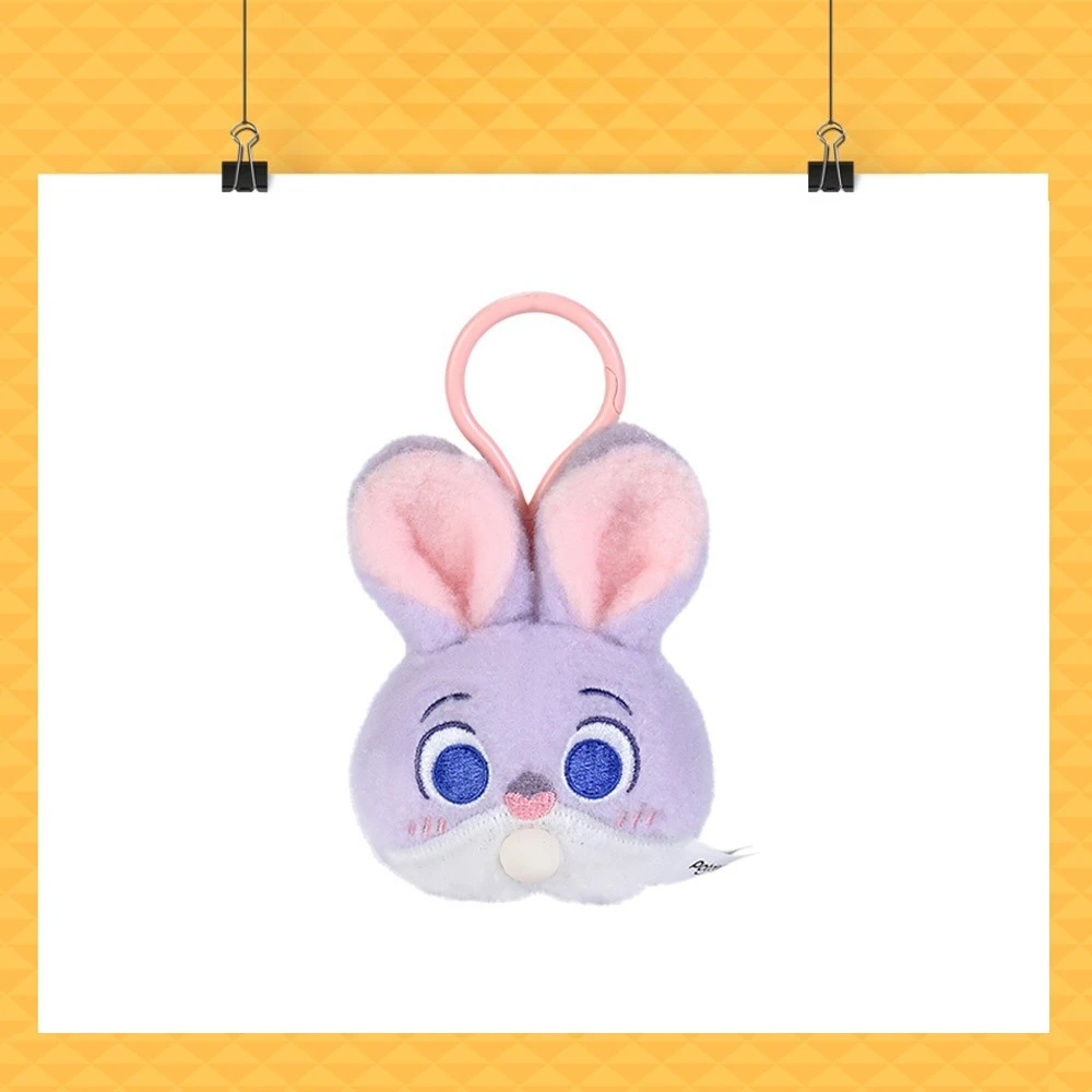 Boneca de pelúcia bonito judith nick cidade leopardo oficial chaveiro de pelúcia diy saco mochila pendurado acessórios pingente dar presentes de aniversário