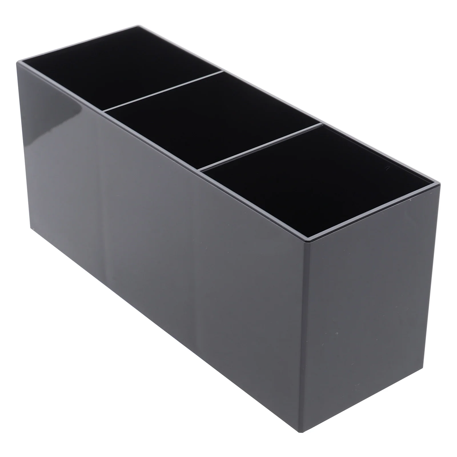 

Traveling Accessories Makeup Brush Storage Box Pencil Holder Bedroom Supplies Hairdryer Station Black Desktop Organizer