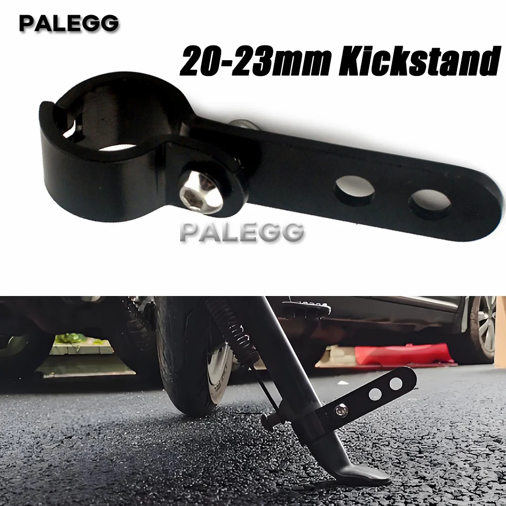 

Motorcycle Side Stand Extension Kit For Universal Use 20-23mm Kickstand Nose Foot Pedal Assistant Tool Support Part