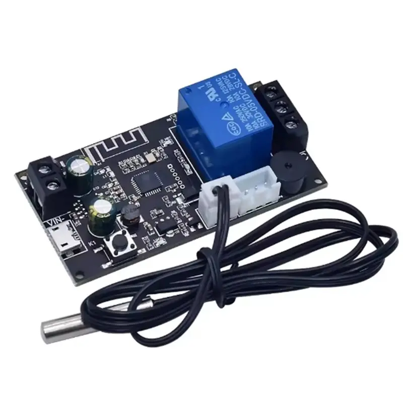 A02F-XY-WFT1 WIFI Enabled Remote Temperature Controller Module Featuring Heating/Cooling Alarm And APP Data Collection Functiona