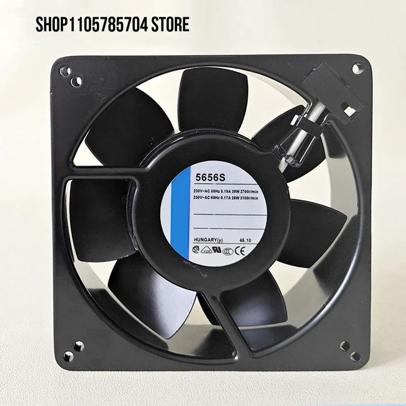 H+Cooling Fan 5656S AC 230V 0.19A 30W 13.5cm 13538 135*135*38mm 2-PIN Terminals