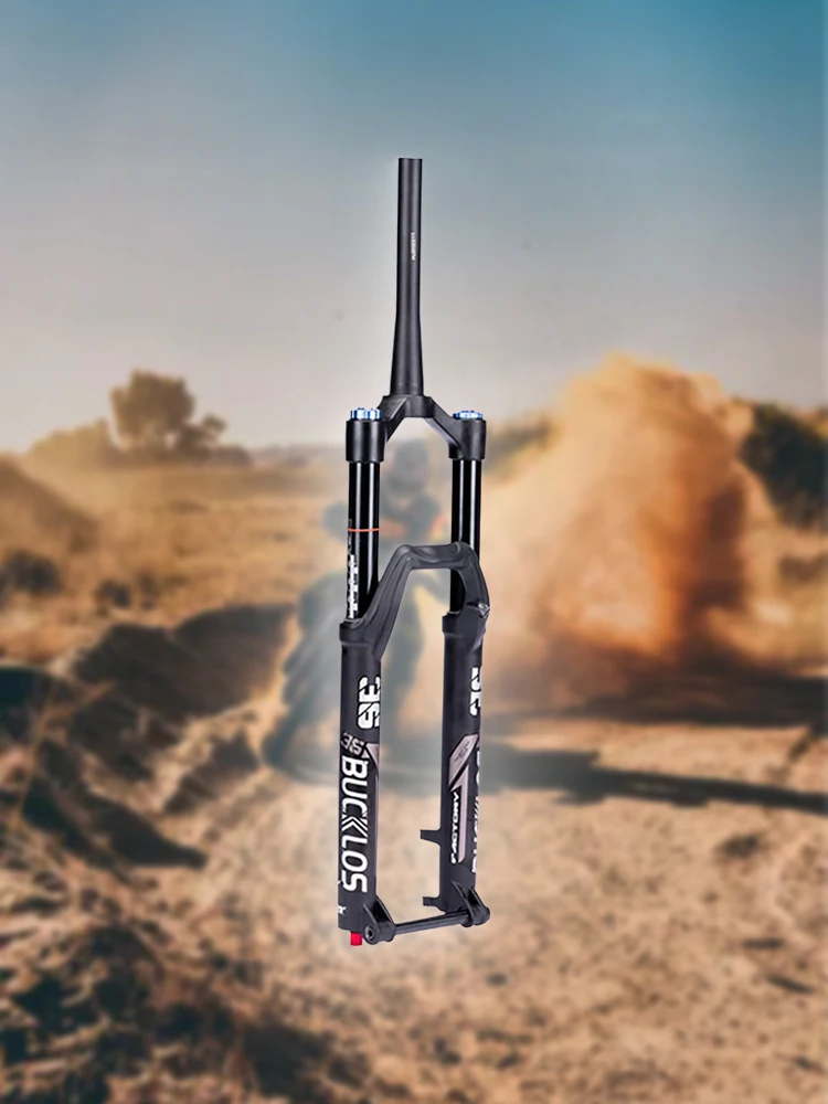 AliExpress PINUVA 160mm Travel 27.5/29 Inch Mountain Bike Fork Air Suspension Damping Adjustment Bicycle Forks Aluminum Alloy Fork Downhill Biking