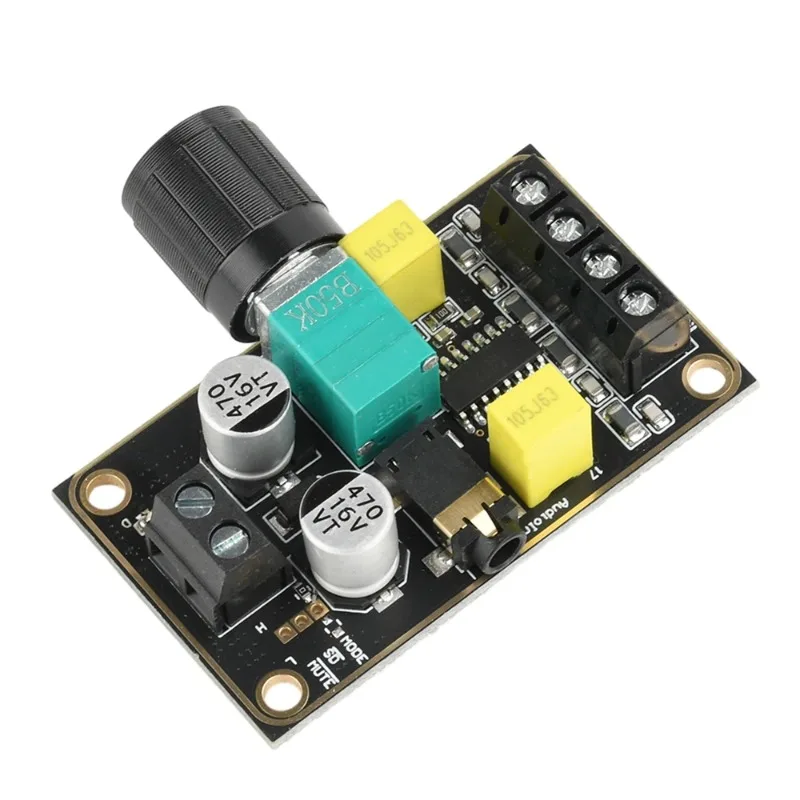 DC5V PAM8406 Digital Class D Amplifier Board Module 5W+5W 2 Channel Stereo D-Class Power Amplifier Module