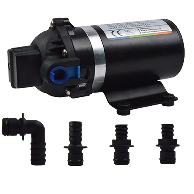

Dp-160 12v 24v Car Washer 160Psi 7 LPM High Pressure Water Jet Pump For Caravan RV
