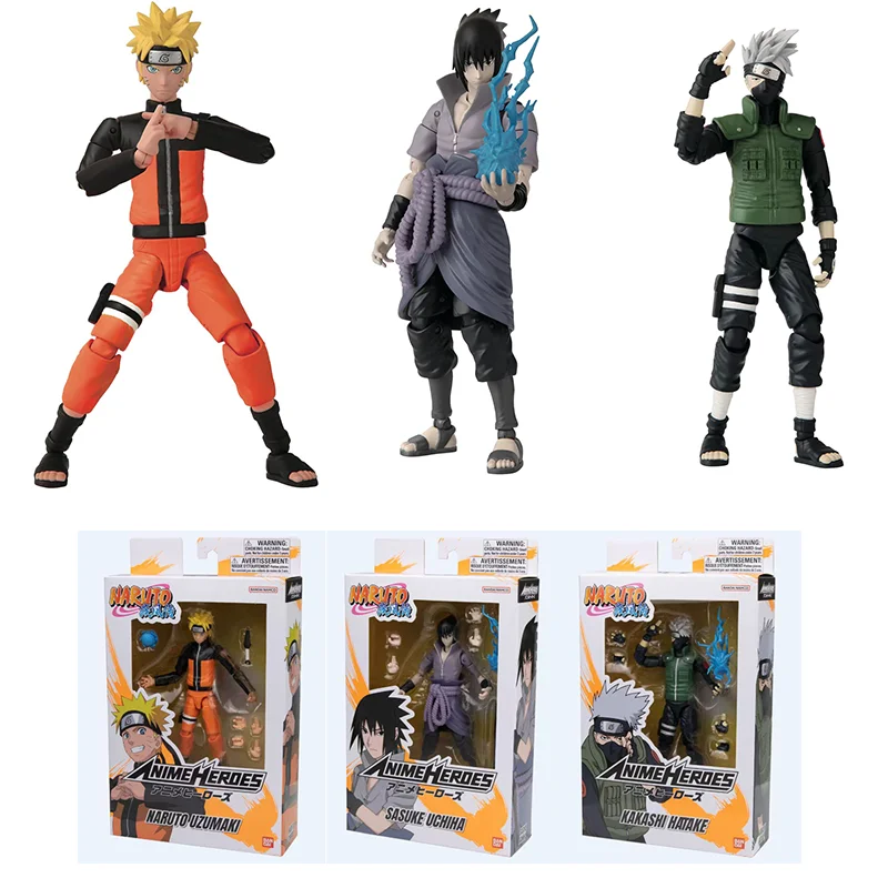 Bandai echte Naruto bewegliche artikulierte Action figur Modell Boxed Figur Action figur auf Lager sammeln Ornament Modell Spielzeug