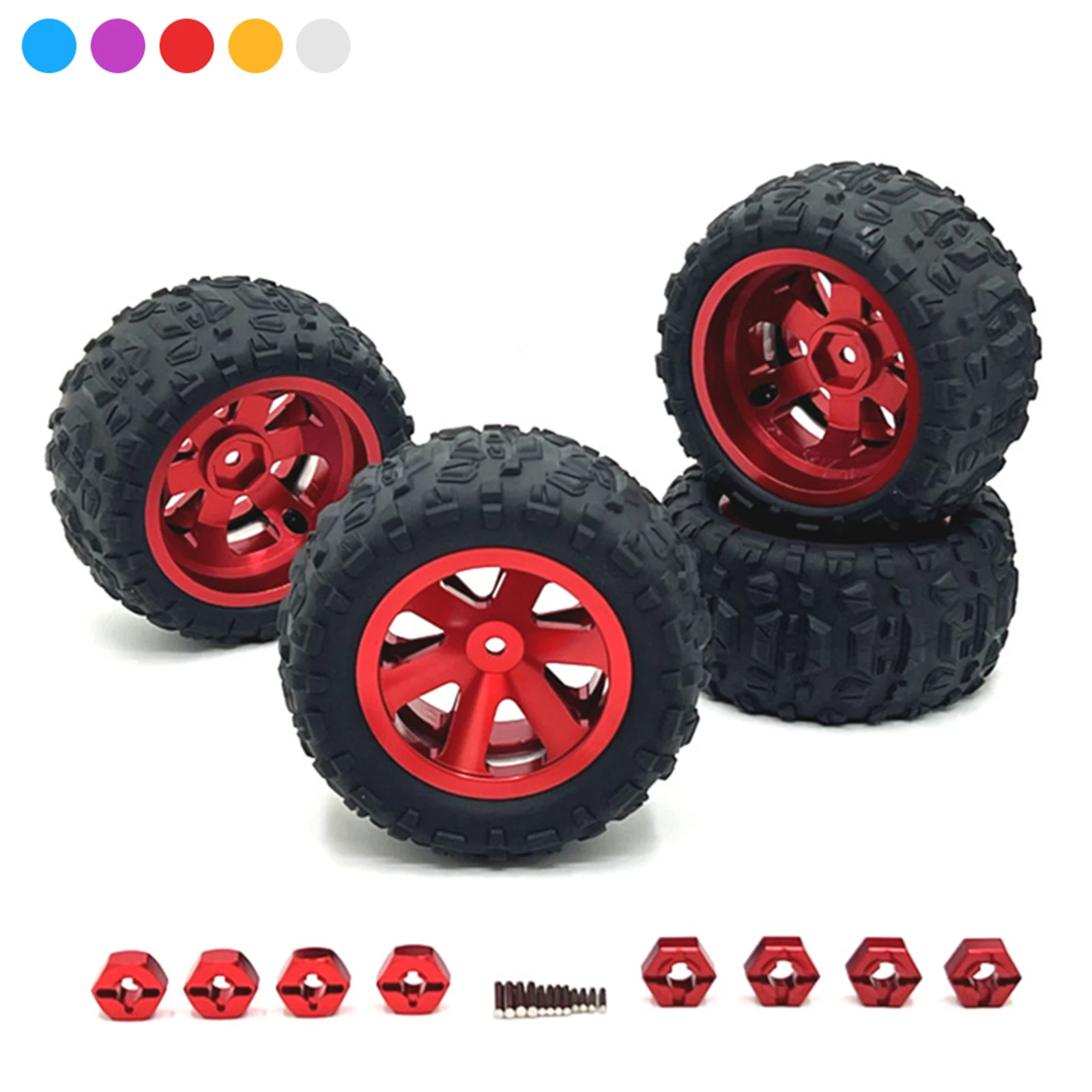 

RC 12mm High Speed RC Car Paddle Wheel, 85X43-54 SCY16101 16104 Pro SG116 Pro MJX Hyper 86mmx42.5mm