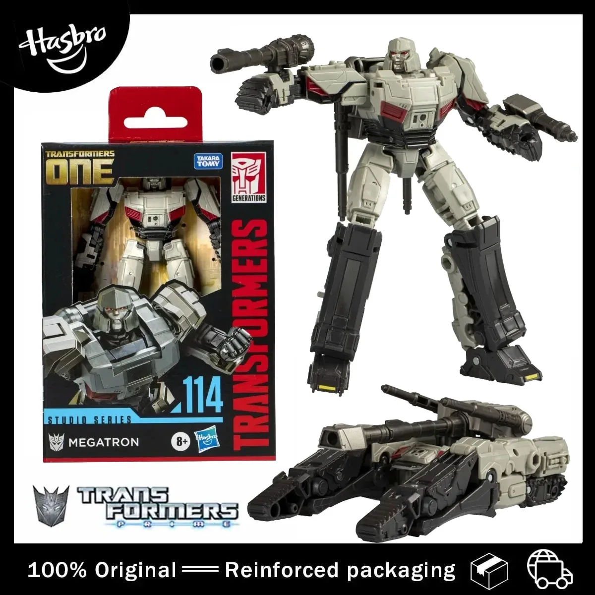 Auf Lager Hasbro Transformers Studio Series Deluxe Class SS114 Megatron Actionfigur Modellkollektion