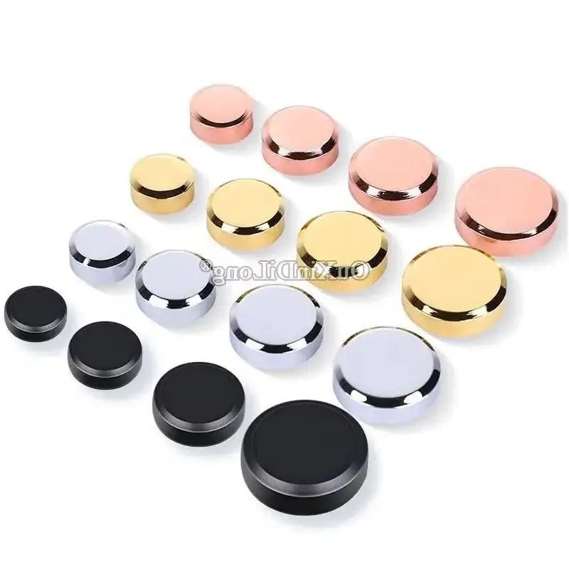 Luxury 200PCS Glass Advertising Mirror Nails Acrylic Sign Billboard Fixed Screws Decorative Caps+Copper Ring+Screw+Shim