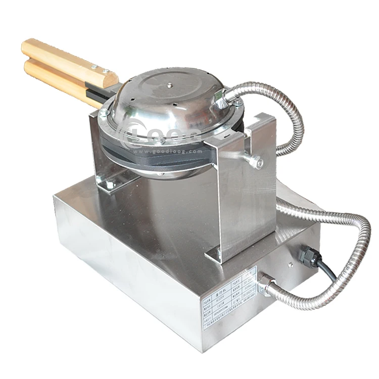 Goodloog-máquina Industrial Waflera antiadherente Hong Kong Bubble Egg Waffle Maker comercial