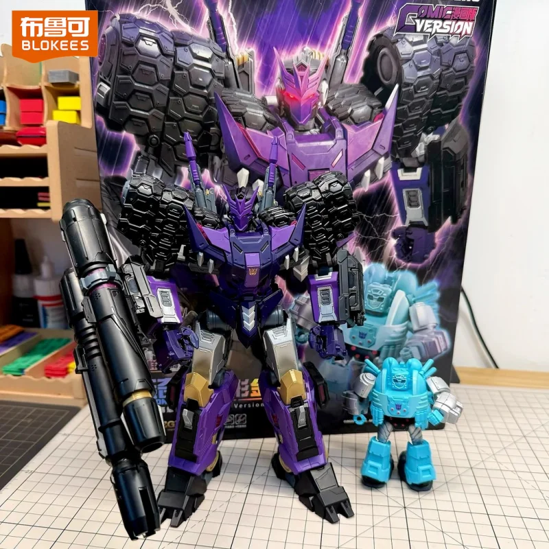 Фигурки Blokees Transformers Series Action Edition: Легендарные персонажи Тарн, Оптимус Прайм, Мегатрон, Саундвейв. Модели для рабочего стола, подарки.