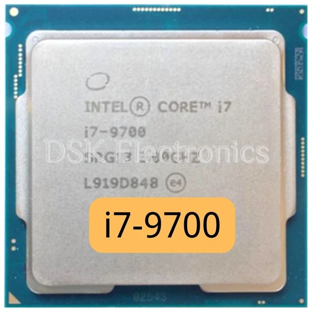 新品未開封 Intel Core i7 9700 無印 新品未開封 Intel Core i7 9700 無印