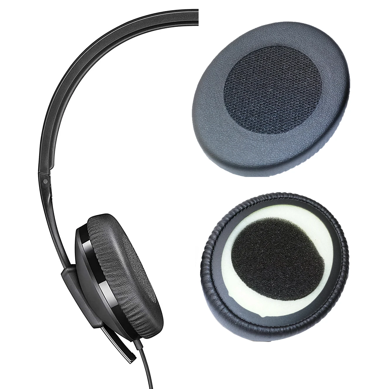 epos-sennheiser-sc-v-mota-130-160t-130t-適応160-231-260-c10-c20-hdステレオサウンドヘッドフォンと互換性のあるプロイヤパッド261