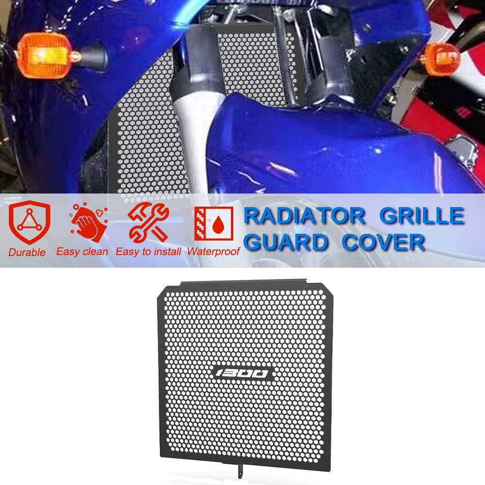 FOR YAMAHA FJR1300 FJR 1300 2001 2002 2003 2004 2005 Motorcycle Radiator Grille Cover Guard Protection Protetor Accessories 2024