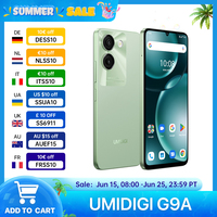 UMIDIGI G9A Smartphone,Android 14 Phone,6.75 ” Eye-Care Display,5000mAh,8GB RAM (4+4GB),64GB ROM,AI Face Unlock,Dual SIM Phone