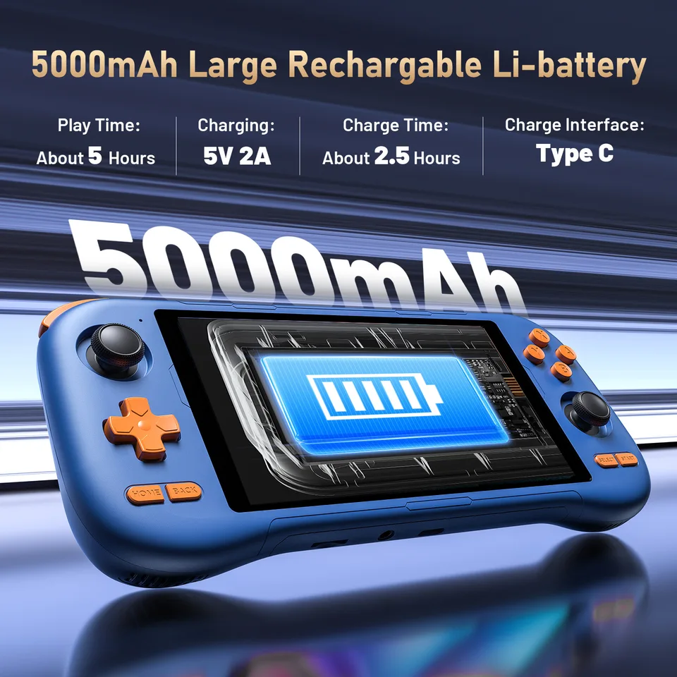 KINHANK K56 Game Console 5.5'' Touch Screen 50 Emulators Handheld