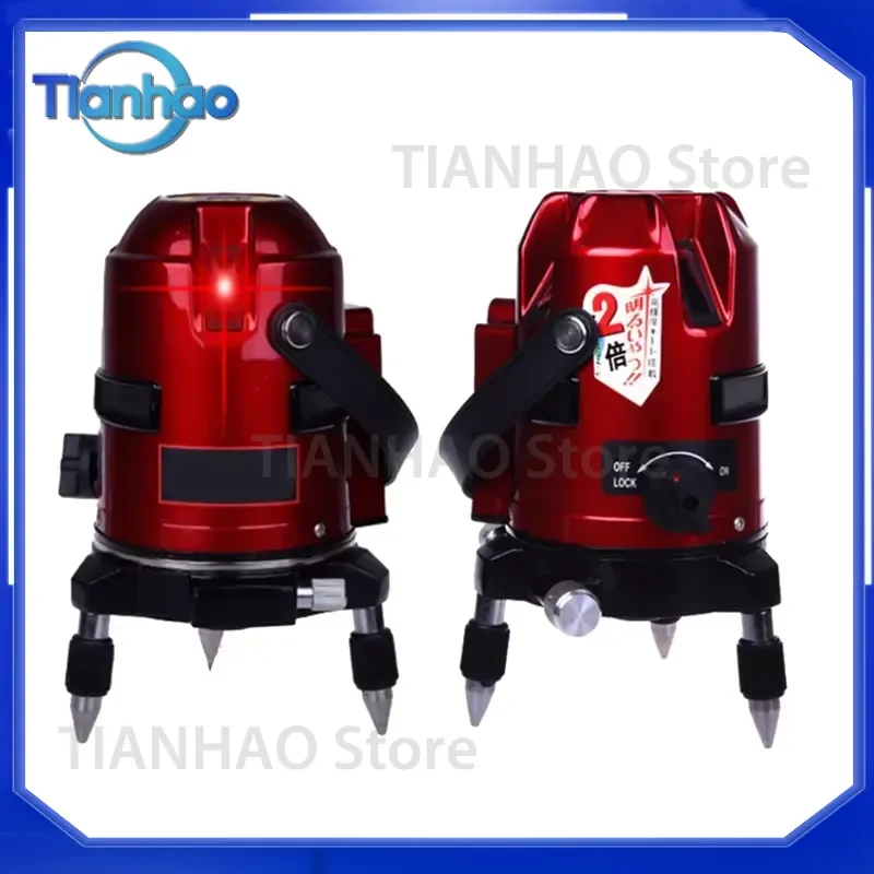 New Automatic Self-Leveling 7-Line 8-Point 4V3H Infrared Laser Level for EK-436BB
