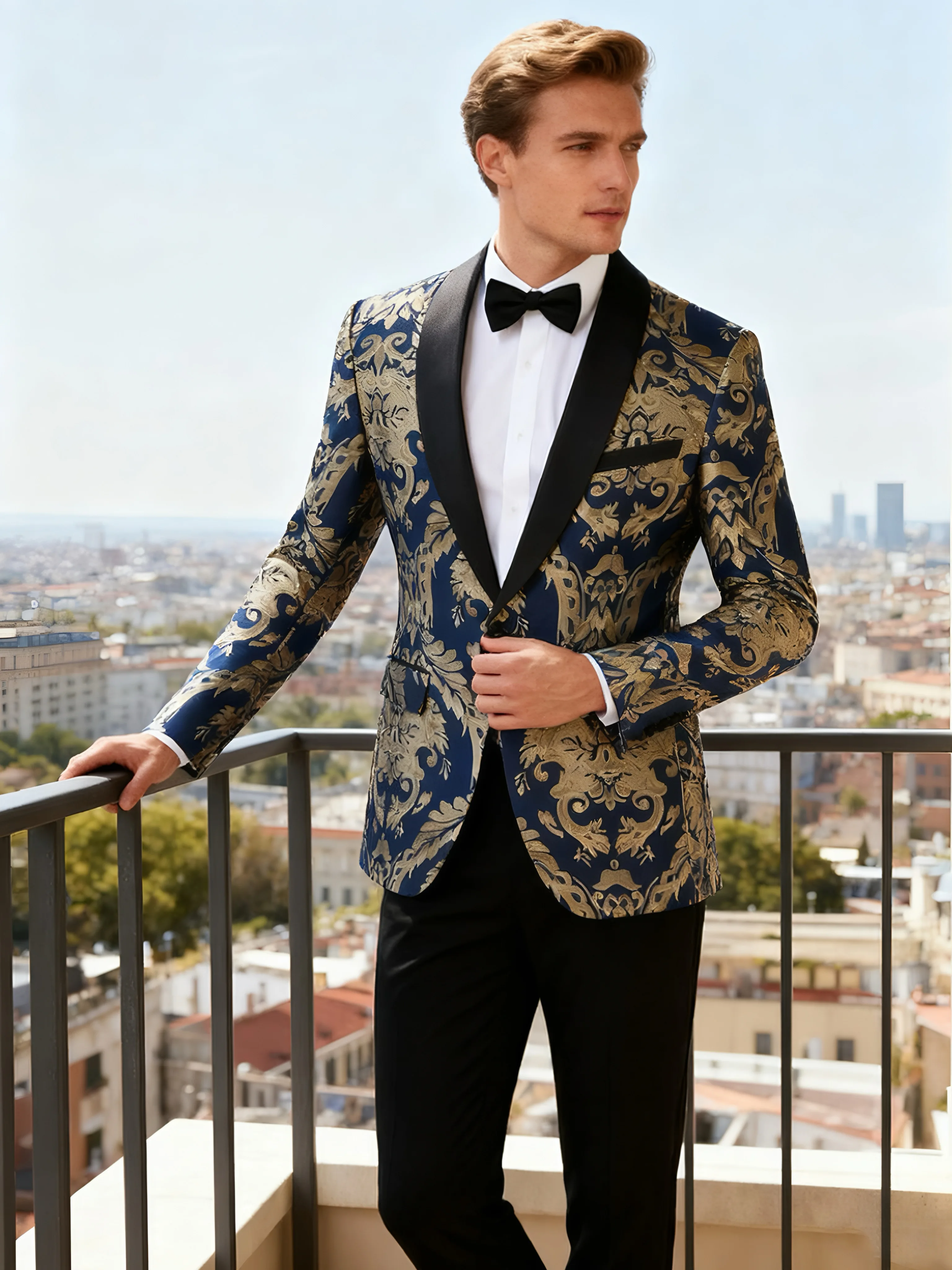 

Мужская спортивная куртка с одним верхом и спортивная куртка с шалью и лацканами на одной пуговице, облегающая куртка с длинными рукавами, фрак, вечерние ужин, мы