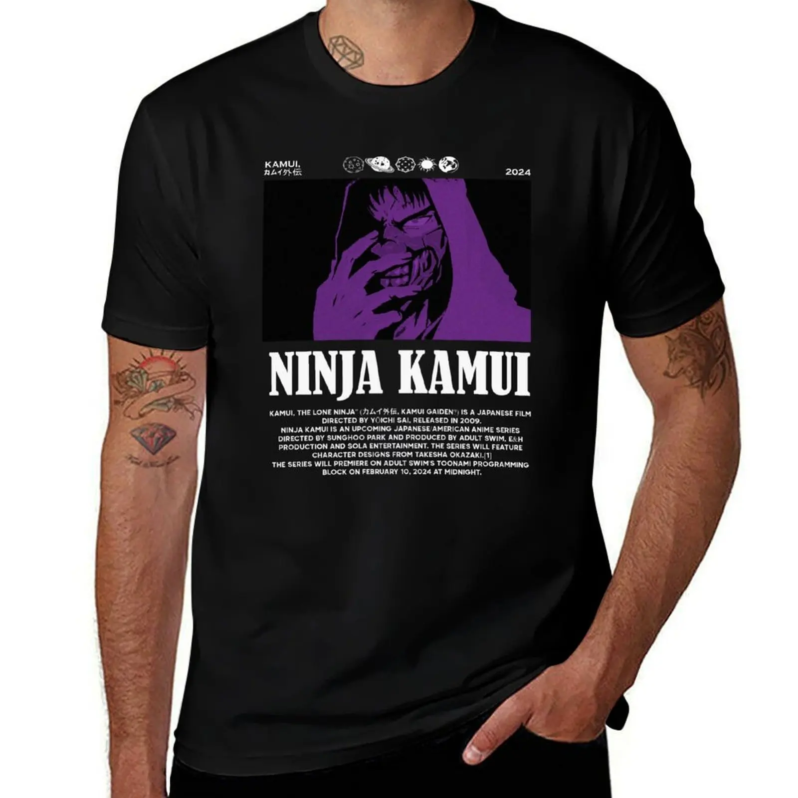 

KAMUI T-Shirt printed t shirts for man man t shirt cotton T-Shirt