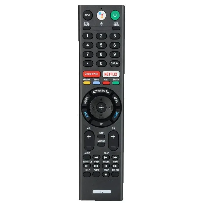 

RMF-TX310U For Sony Voice Remote Control Replacement With Google Play NETFLIX Buttons, For Sony 4K Smart TV XBR-55A8F XBR-65A8F