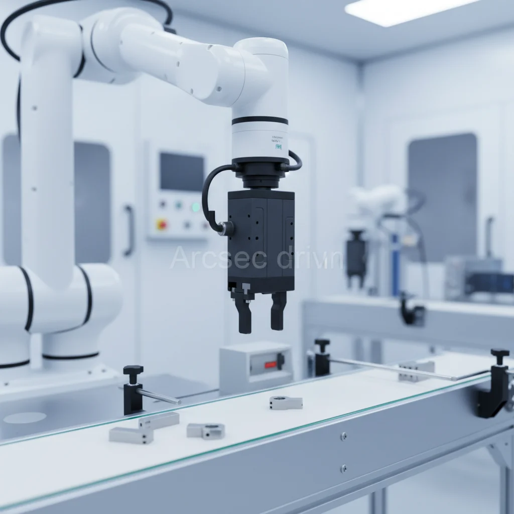 Servo Micro Electric Gripper Robot Mechanical Arm Parallel Flexible Rotating Gripper Automatic Electric Fingers