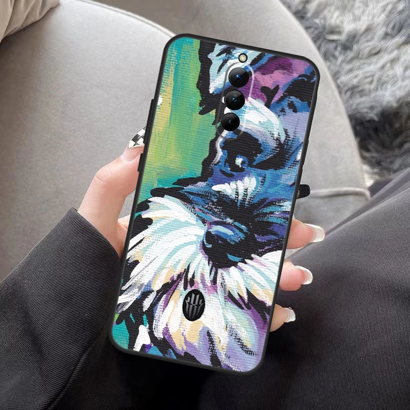 Lovely Dogs Schnauzer Case For ZTE Nubia Red Magic 10 9 8 8S 9S 10S 11 Pro Plus 5G 6R 6 7 6S 7S Pro 10 Air Cover - view 3