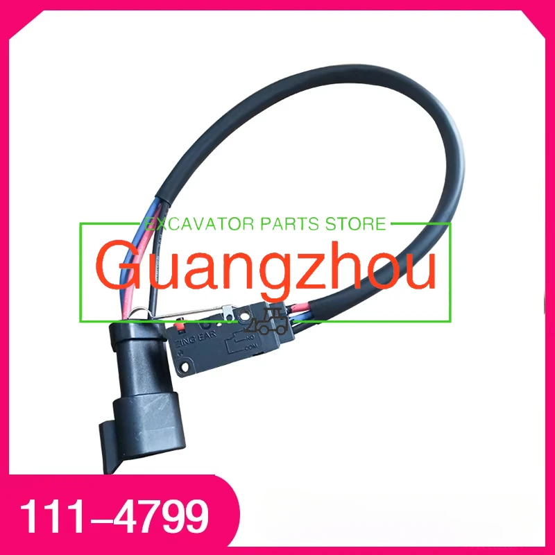 For Excavator 307B 307D E325D E330D E336D High Quality Safety Lock Micro Switch 111-4799 1114799 Construction Machinery Part New