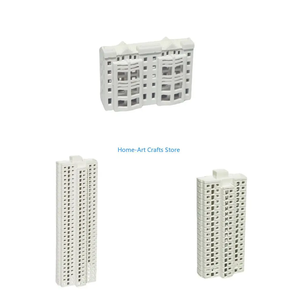 Y3NA Intricate Residential Building Model Perfect For DIY Enthusiasts Scale Modelers