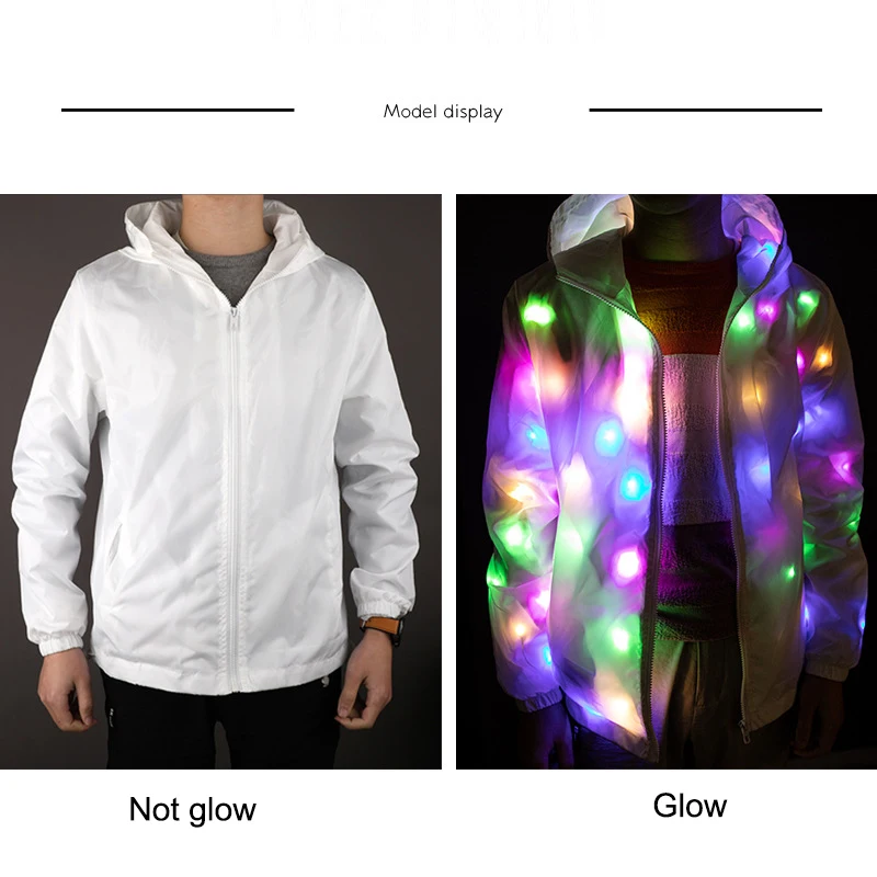 LED Stage Performance Clothing Colorful LED Luminous Cost Pant Dancing LED Glowing Costume Lighting Clothes Night Show Props