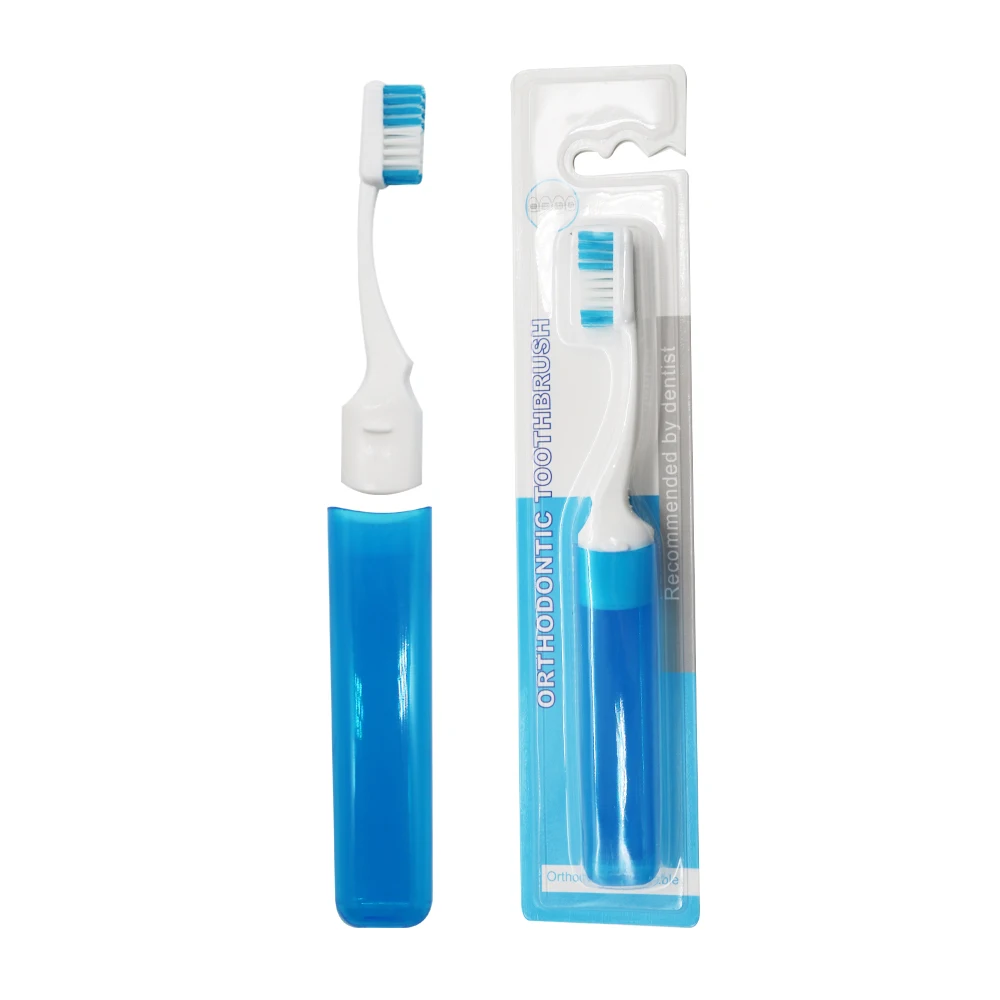 

3pcs Portable Travel Toothbrush Folding Toothbrush Dental Cleaning Brushes