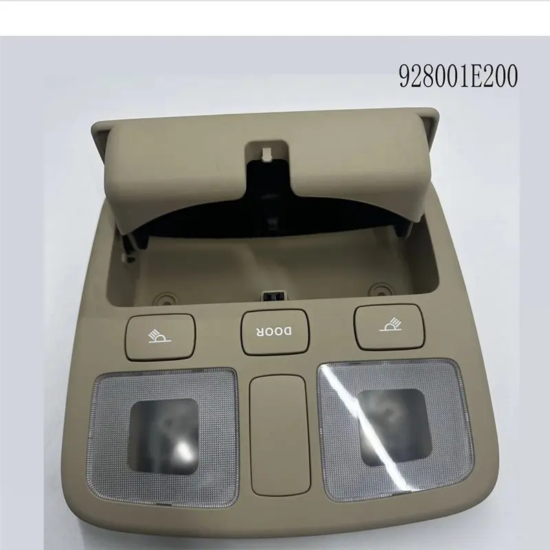 AB16-Glasses Case Sunroof Switch Roof Reading Light Assembly 928001E200 For Accent 2006-2010 RIO Dome Light Beige