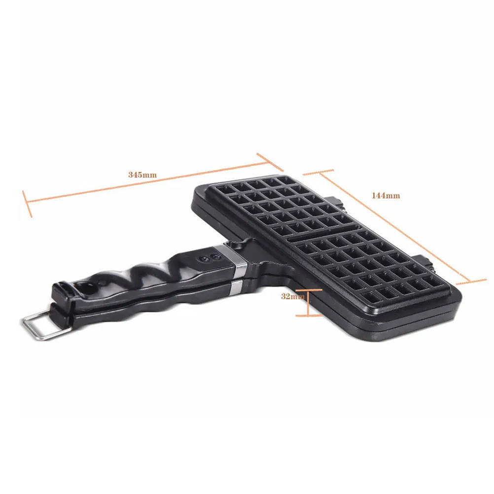 

Waffle Mold Maker Non stick Waffle Maker Baking DIY Molds for Chocolate Bread Oven Safe Heat Resistant Kitchen Tool