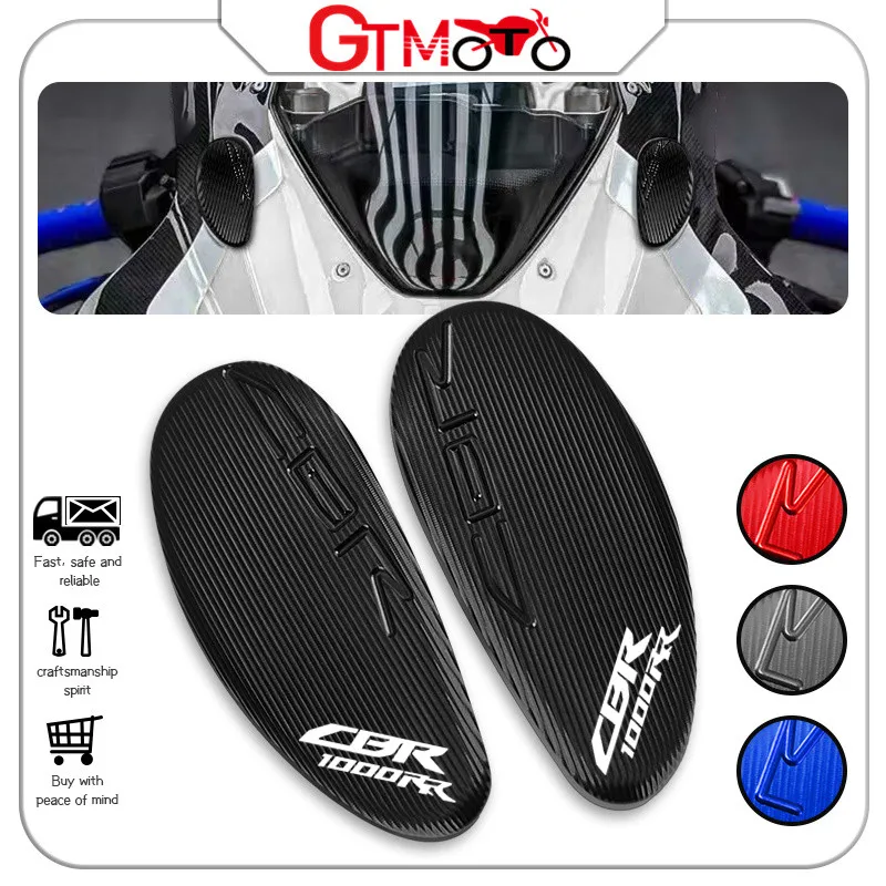 

For HONDA CBR1000RR 2008-2021 2022 2023 Motorcycle Rear Mirror Hole Cover Windscreen Driven Mirror Eliminators Cap cbr1000rr