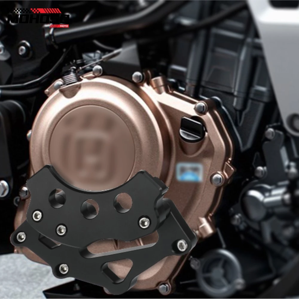 For Husqvarna Svartpilen 250 / 401 2020 2021 2022 2023 Left and Right Engine cover Clutch Cover Set Accessories Vitpilen 250/401