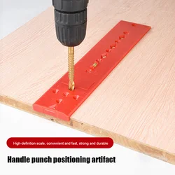 Localizador de guía de perforación de agujeros de bisagra, plantilla de abridor de agujeros, regla de nivel de burbuja, gabinetes de puerta, guía de carpintería, localizador de perforaciones, herramienta de bricolaje
