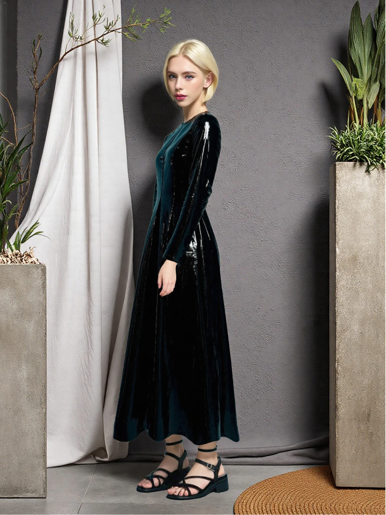 Рисунок 2 - Женское подвесное платье из искусственной