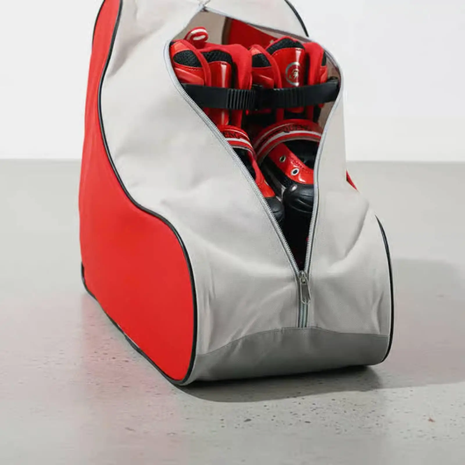Roller Skating Bag Large Capacity Inline Skating Bag Adjustable Strap for Kids, Skaters