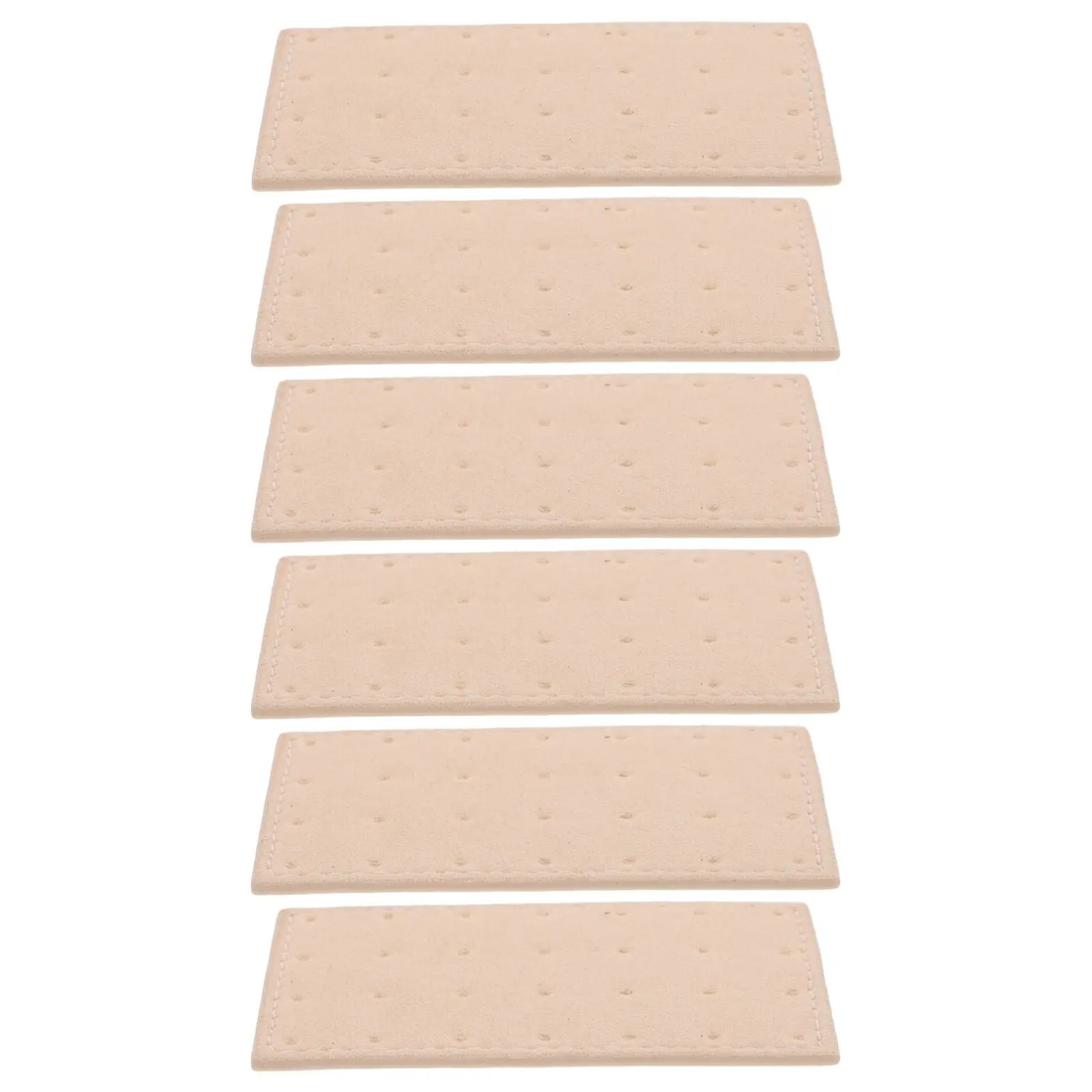 

6Pcs Ear Stud Storage Organizer Pad Portable Earring Storage Board Travel Jewelry Display Holder Anti Oxidation