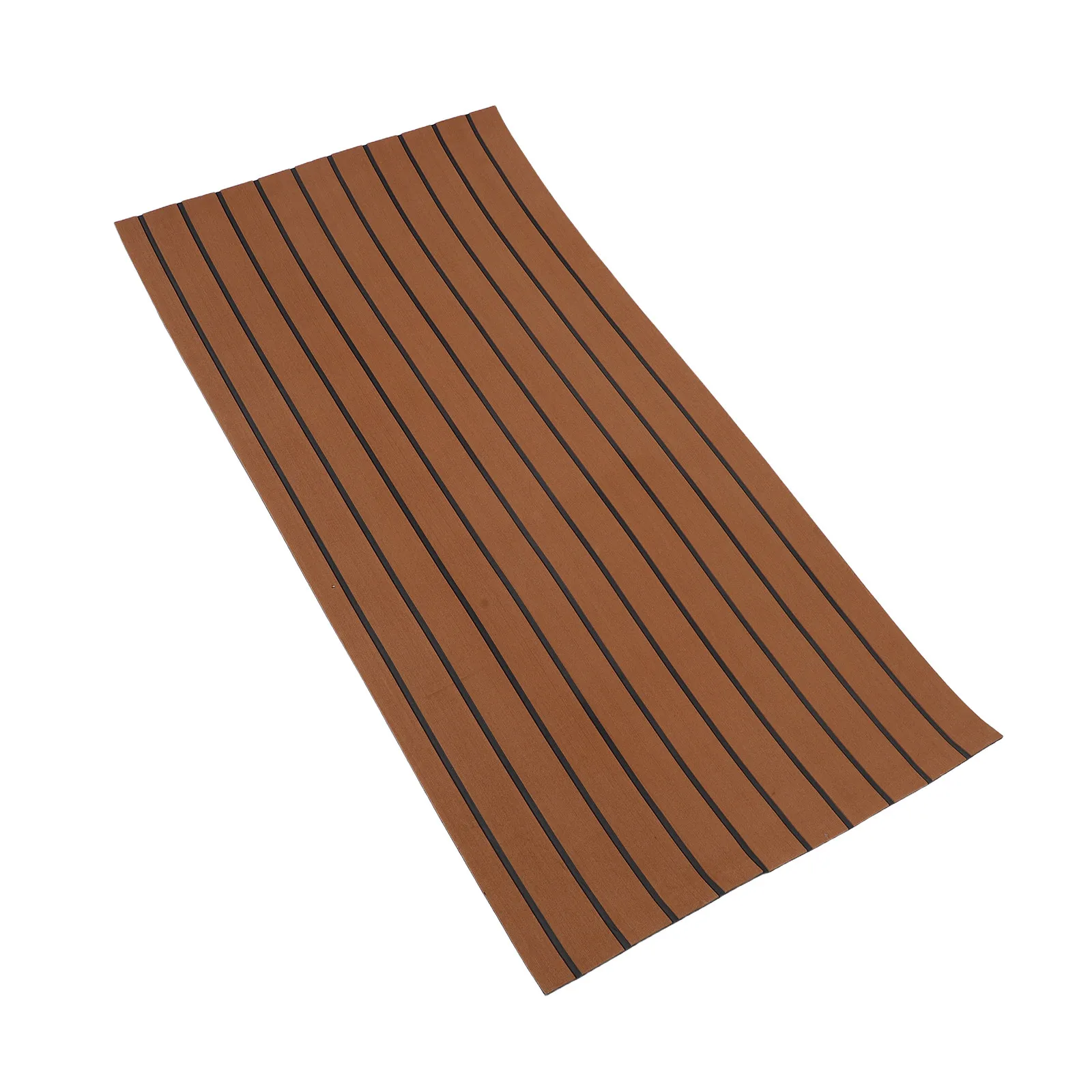 

Self-Adhesive Eva Foam Boat Deck Mat Faux Teak Marine Flooring Non-Slip Waterproof Sea Deck Carpet for Yacht Boat Floor Covering
