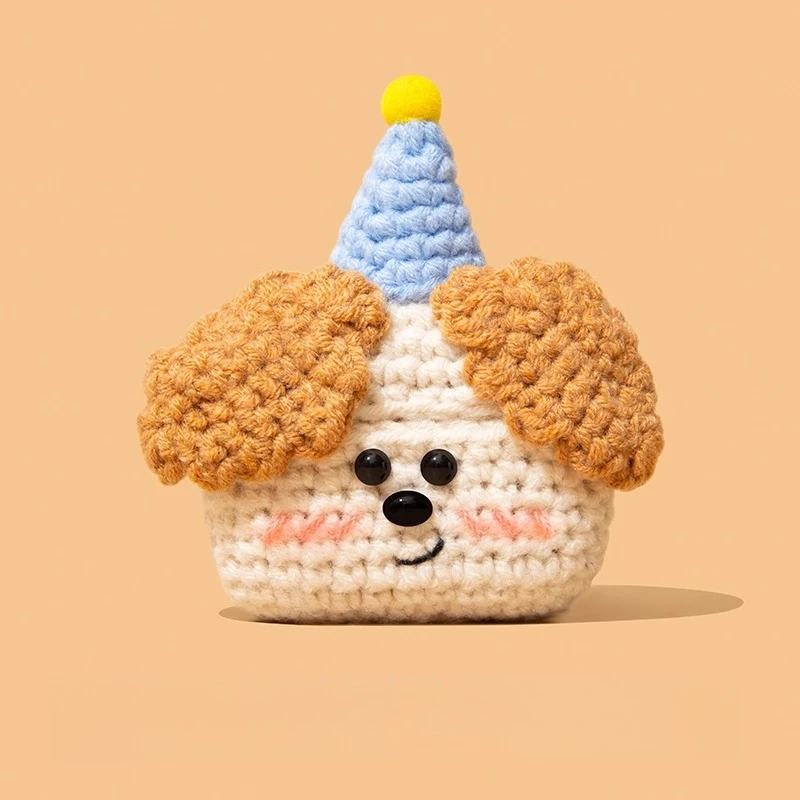 

For Airpodspro3 Pro2 Pro for AirPods 1 2 3 4th Generation Earphone Protective Case Earphone Case Plush Integrated Puppy
