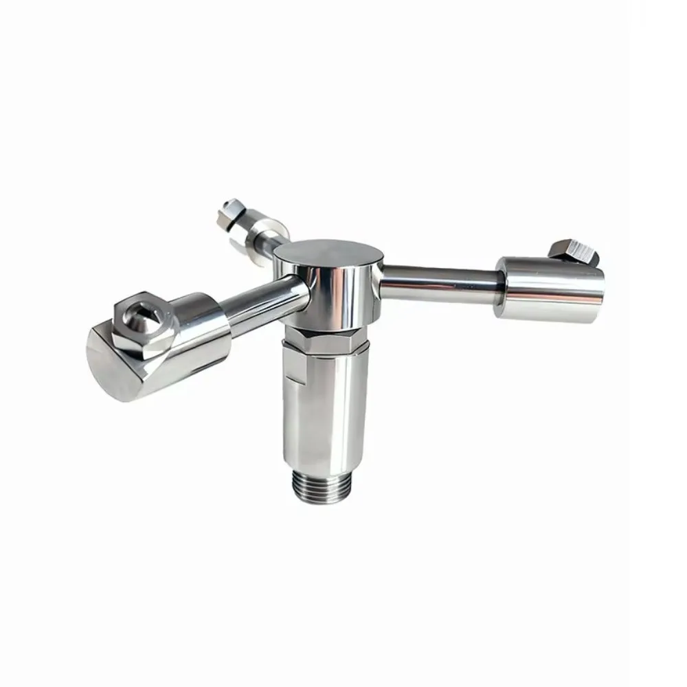 Gantry Car Washer Stainless Steel Rotating Nozzle 360 High Pressure Spray Head Automatic Cleaning Industrial Dust Removal Nozzle