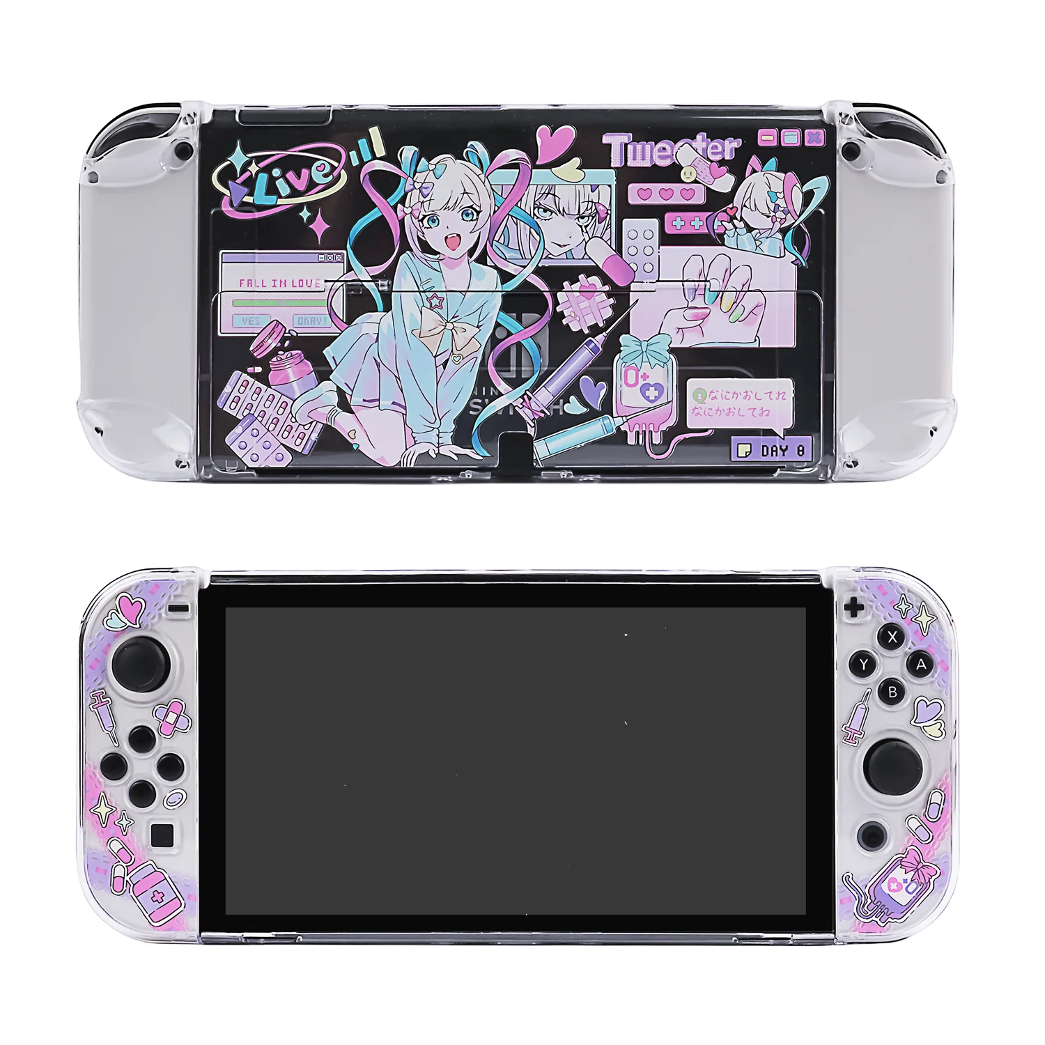 Needy Girl Overdose Cute Angel Girl Customized Switch2 Protective