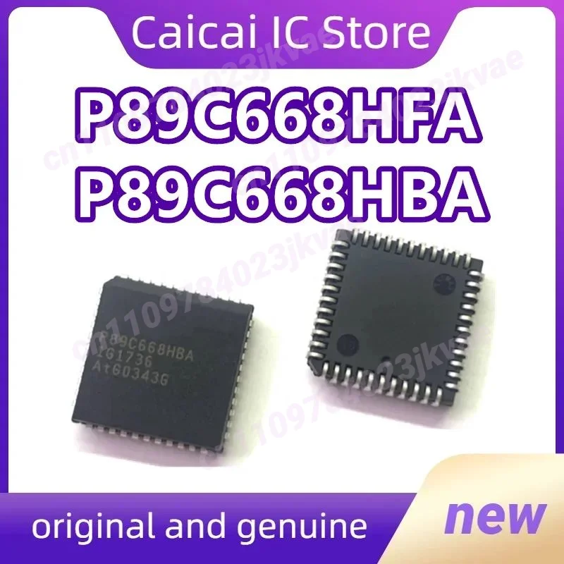 P89C668HFA P89C668HBA P89C668 PLCC-44 Original 1pcs/lot