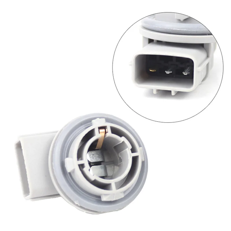 حامل مصباح مقبس خلفي للسيارة ، ضوء متوسط ، BA15D ، إشارة انعطاف ليد ، مصباح فرامل S25 #3