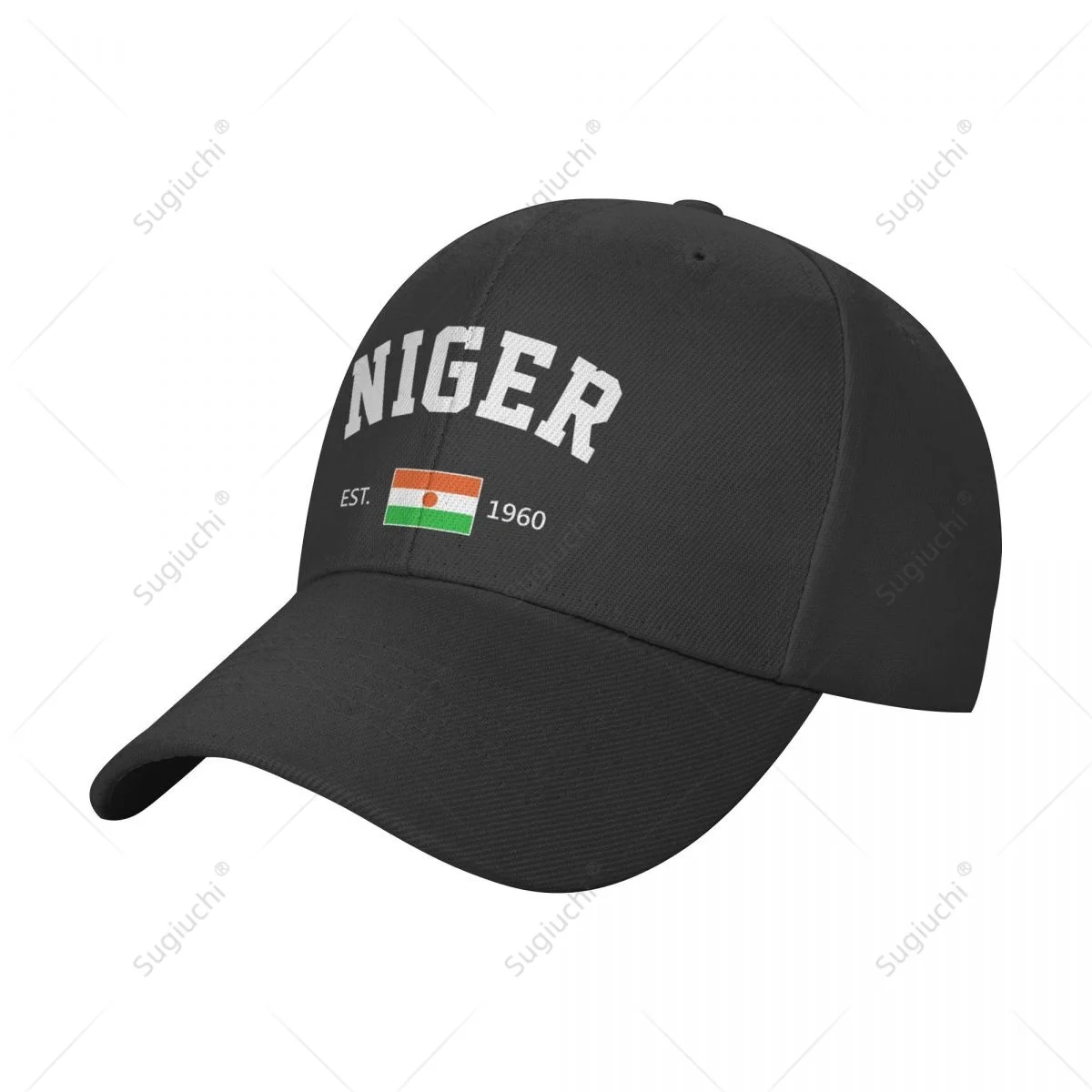 Unisex Baseball Cap Niger EST.1960 Independence Day Wild Sun Shade Peaked Adjustable Outdoor Caps for Men Women