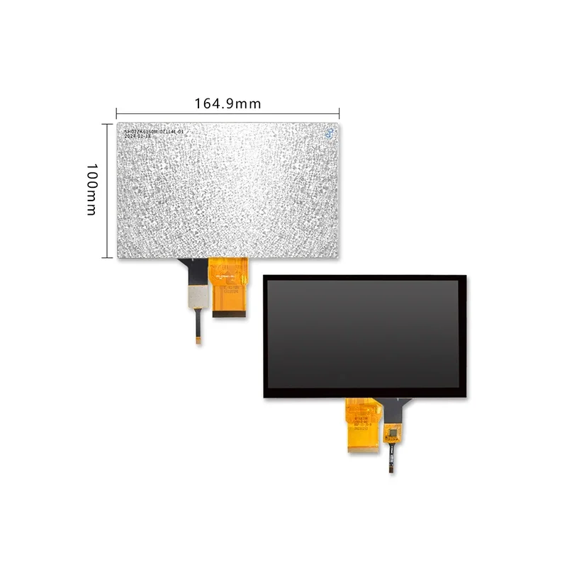 7 인치 IPS LCD 화면 7.0 인치 LCD 디스플레이 RGB 인터페이스 1024x600 해상도 용량 성 터치 스크린 50Pin