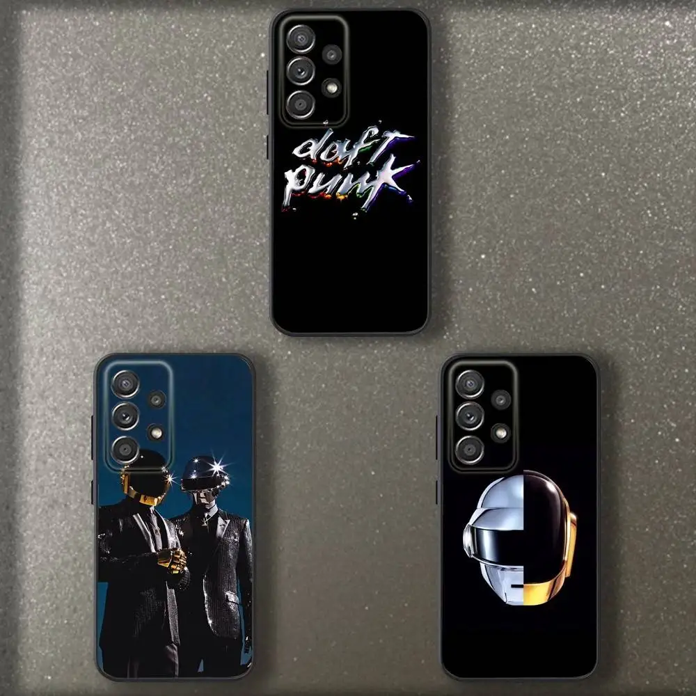 

D-Dafts Band P-Punks Phone Case For Samsung S 25,24,23,22,30,21,10,9,Ultra,Plus,Lite,FE,4,5 G Soft Black Case