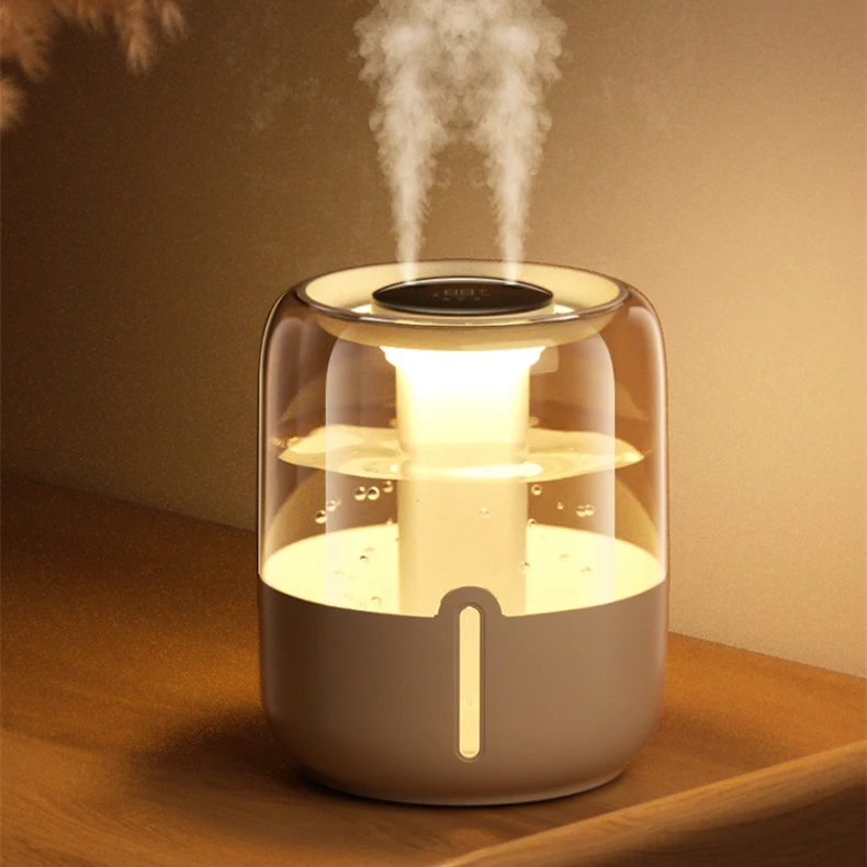 3.8L ultra Large Capacity Intelligent Digital Display Three Spray Modes Natural Humidification Atomizing Humidifier