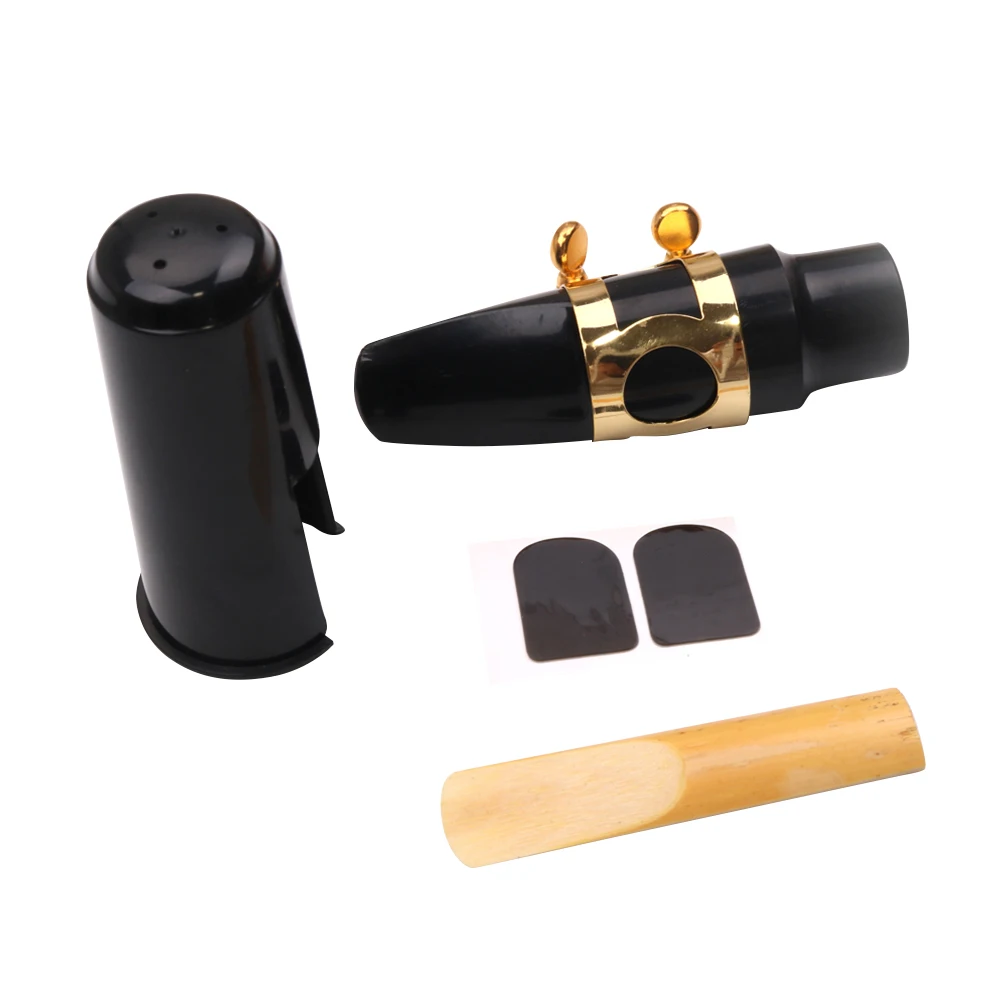 

1 set Saxophone Mouthpiece Pads Set Metal Buckle For Alto Sax Reed Accessories Included Instrument Parts